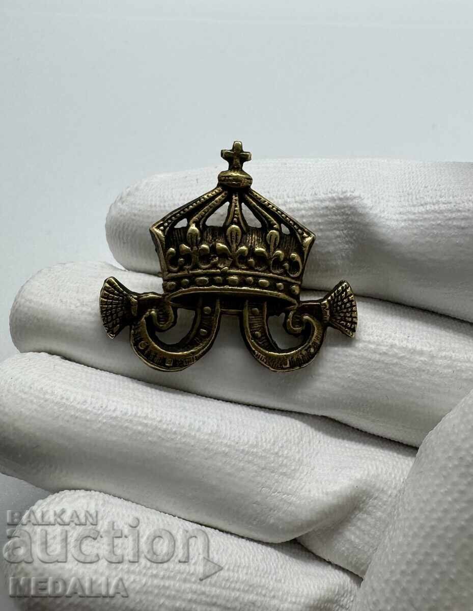 Rare Royal Insignia - Wenzel - Cockade - Crown Rare Royal Insignia - Wenzel - Cockade - Crown