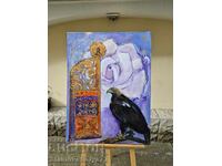 Прекрасна авторска картина масло върху платно