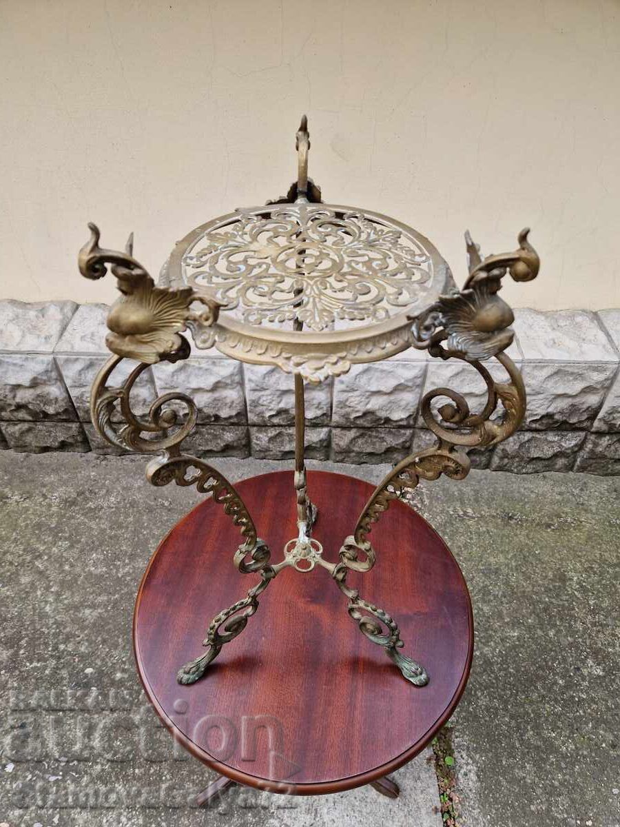 Auction  Wonderful antique French bronze table