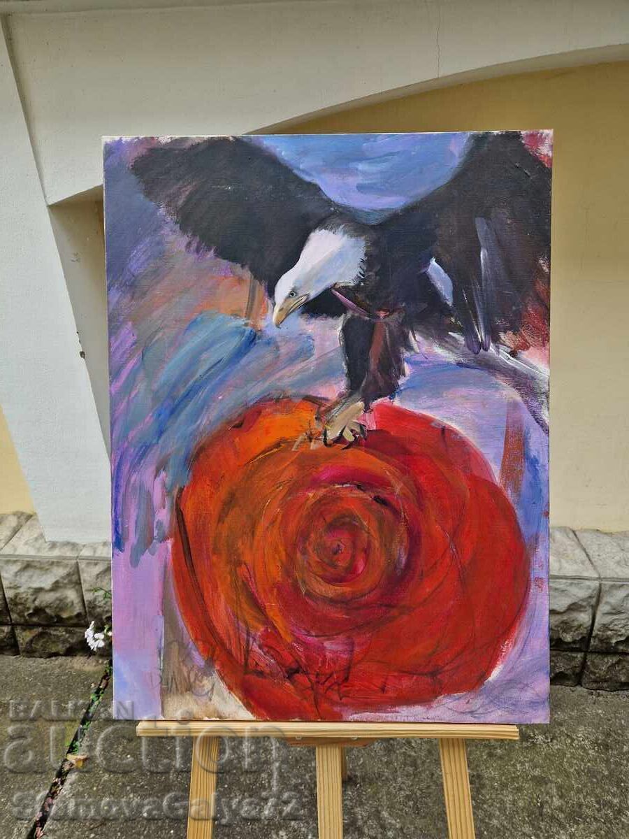 Wonderful antique oil painting on canvas with price € 96.12 | 187.99 BGN