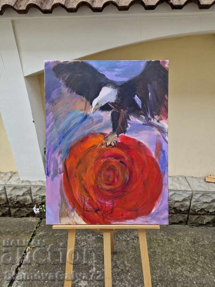 Wonderful antique oil painting on canvas