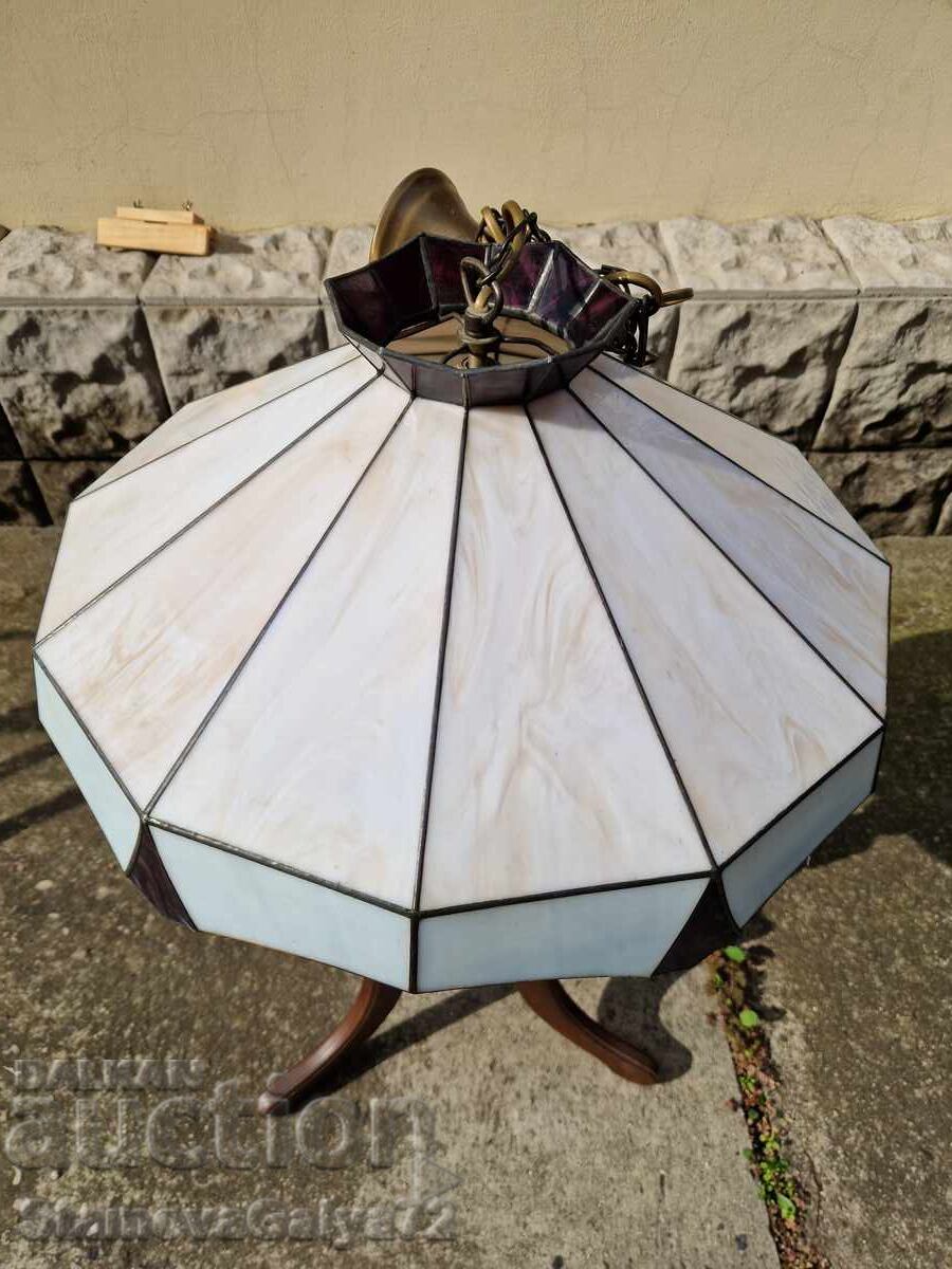 Δημοπρασία Λάμπα οροφής αμπαζούρ πολυέλαιος Tiffany