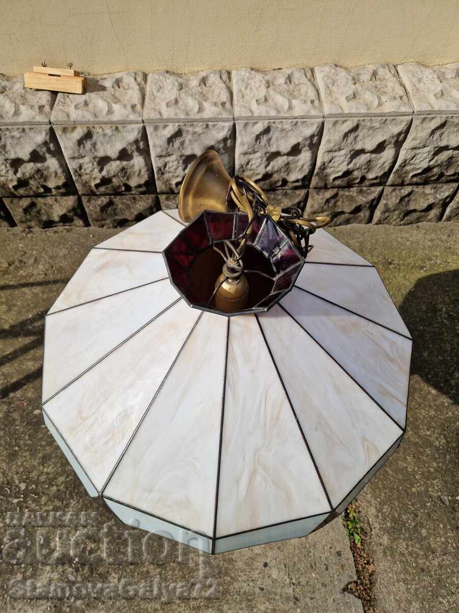 Παράδοση Λάμπα οροφής αμπαζούρ πολυέλαιος Tiffany