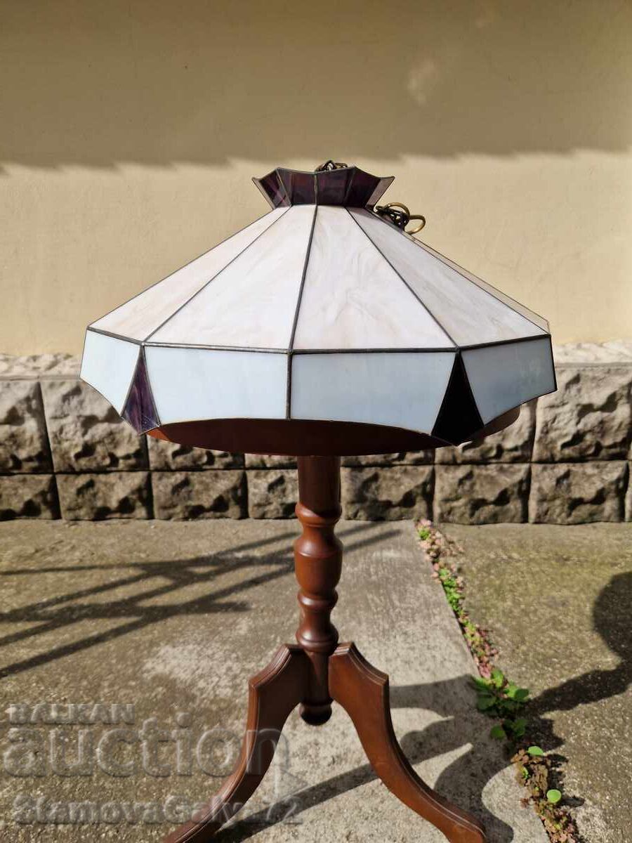 Λάμπα οροφής αμπαζούρ πολυέλαιος Tiffany - 5