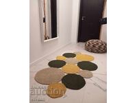 Χειροποίητο πλεκτό χαλί