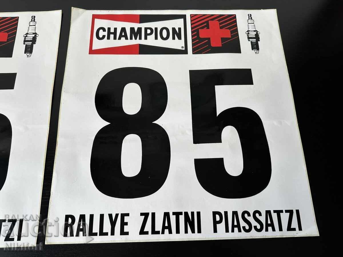 Licitație Autocolante Rali Albena Nisipurile de Aur