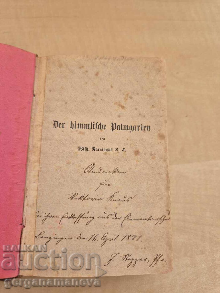 Church book 1864 - 5