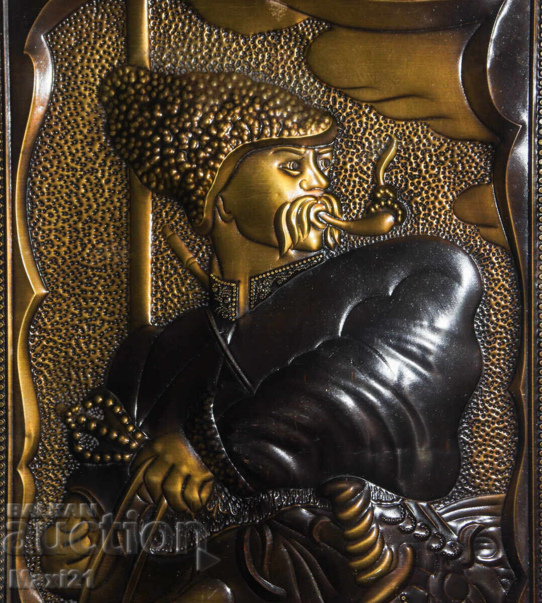 Χειροποίητη χάλκινη πλακέτα εικόνα Κοζάκος - 5