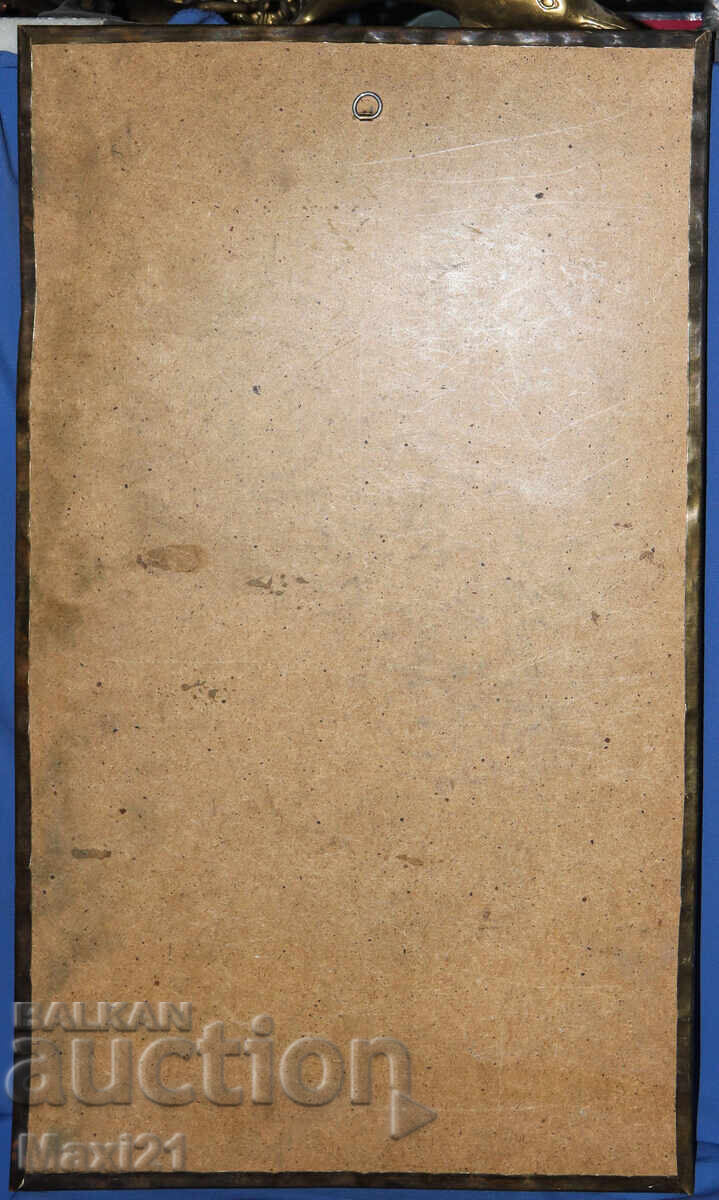 Χειροποίητη χάλκινη πλακέτα εικόνα Κοζάκος - 7