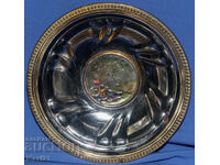 Veche cupă decorativă de argint Chinelli Italia