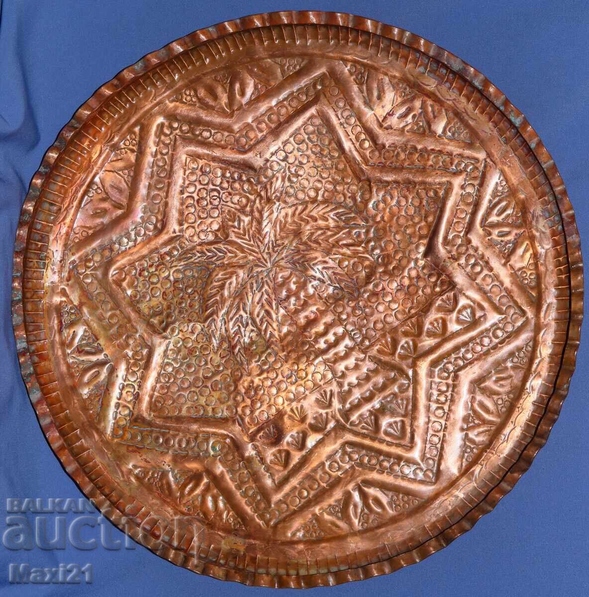Handmade copper plaque panel wall decoration with price 300.00 BGN | € 153.39