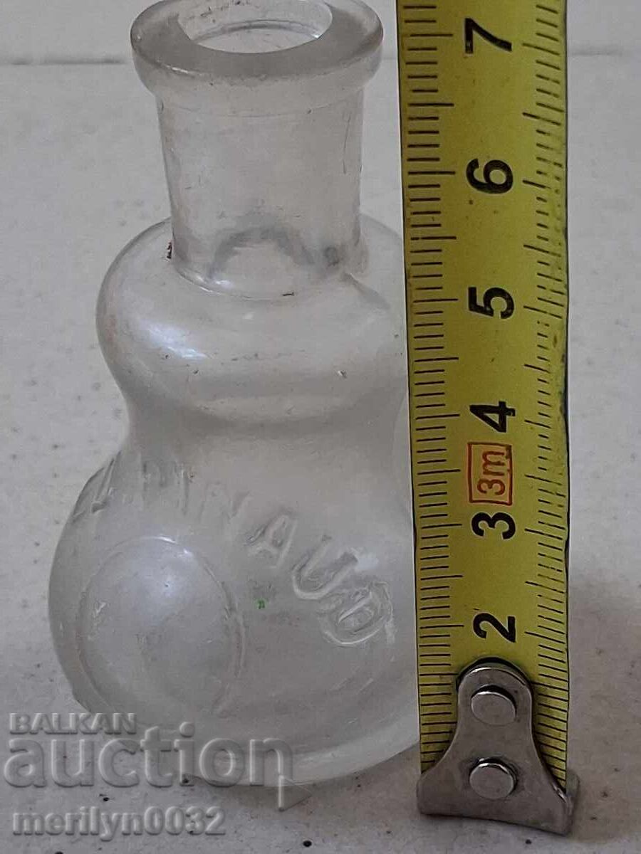 Παλιό, μαρκαρισμένο μπουκάλι, μπουκάλια, γυαλί με τιμή 30.00 BGN | € 15.34