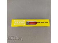 Stilou vechi Pevdi Pax roșu cu cutie, Chimimport #2888