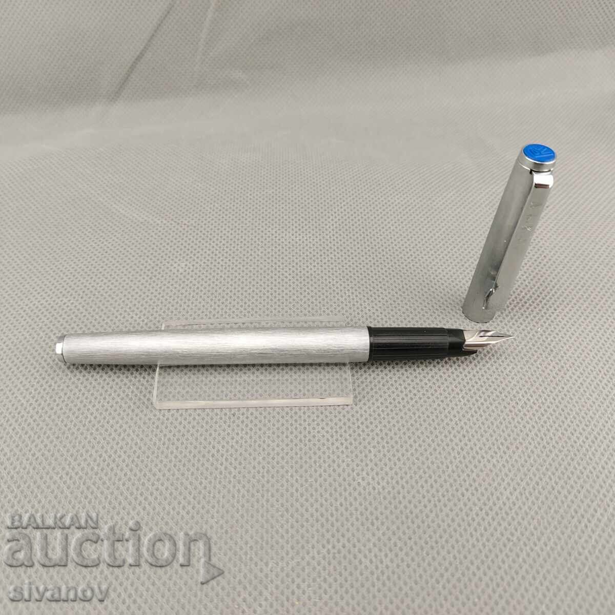 Livrarea Stilou vechi REXPEN mat metal cromat #2897