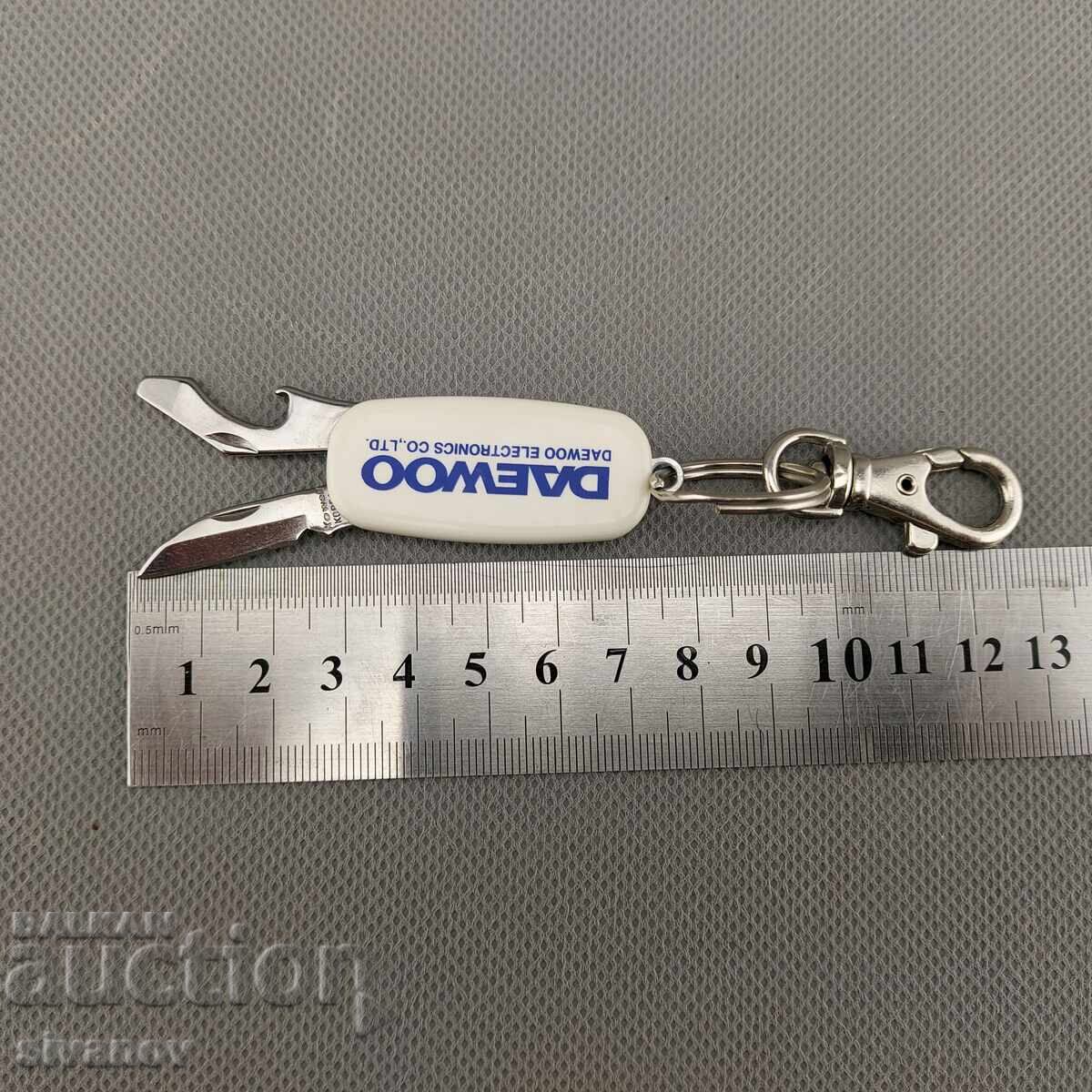 Breloc cu cuțit și desfăcător Kowell Korea Daewoo #2904 - 6