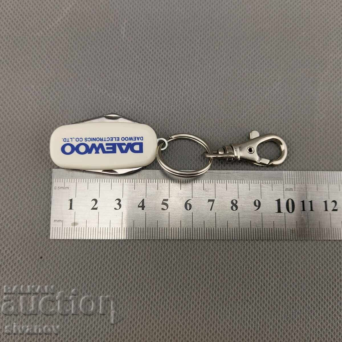 Breloc cu cuțit și desfăcător Kowell Korea Daewoo #2904 - 7