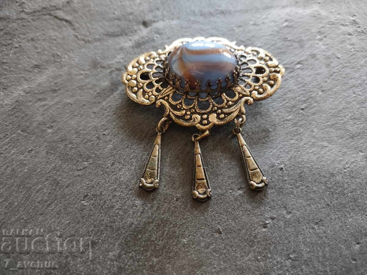 Very beautiful, refined brooch, 60s, 22.10.25 with price 49.00 BGN | € 25.05