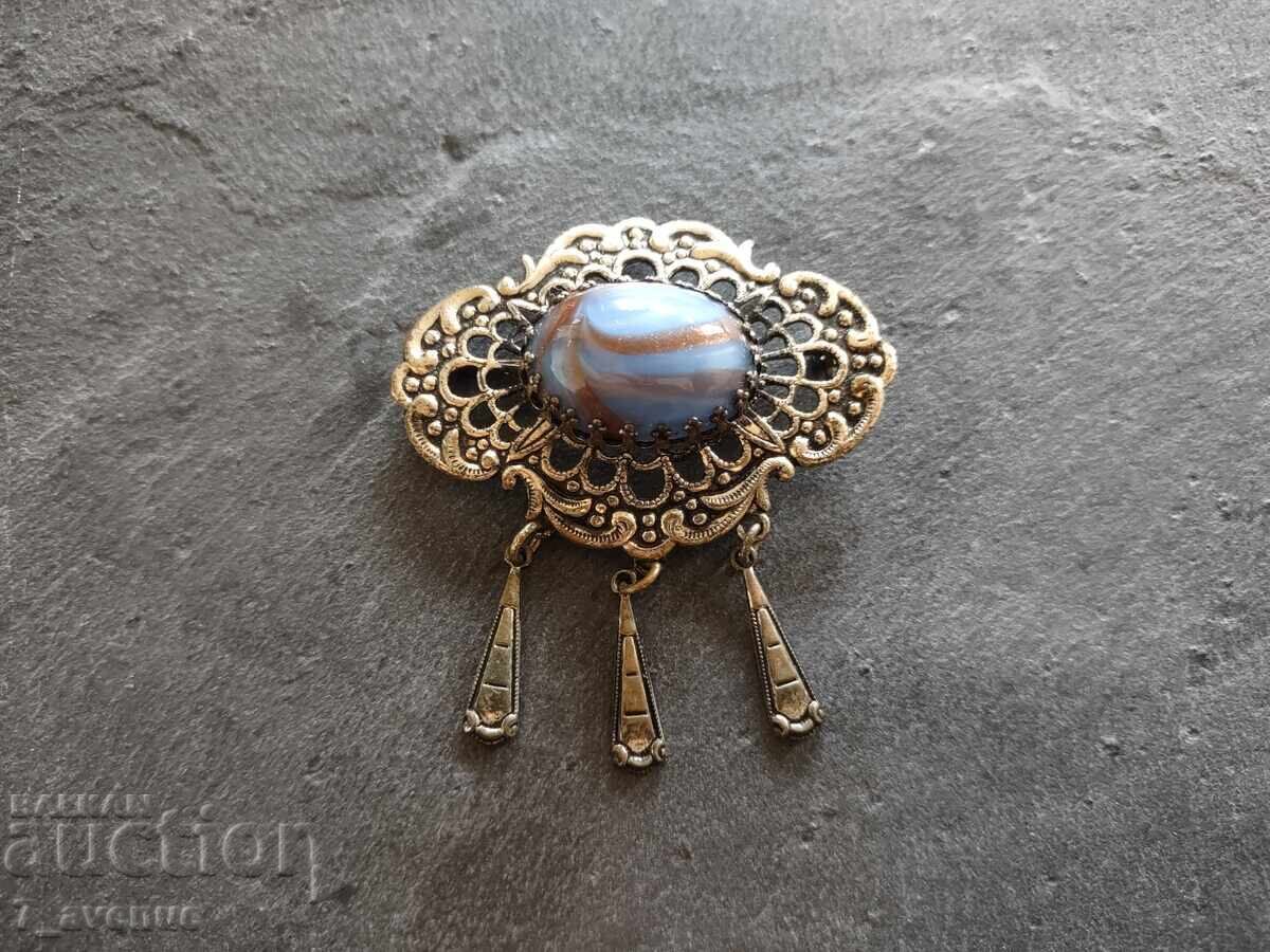 Very beautiful, refined brooch, 60s, 22.10.25
