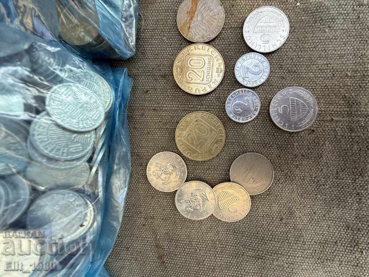 Δημοπρασία Golyam lot Αυστριακών νομισμάτων Δημοπρασία Golyam lot Αυστριακών νομισμάτων