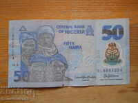 50 Naira 2018 (Polymer) - Nigeria ( VF )
