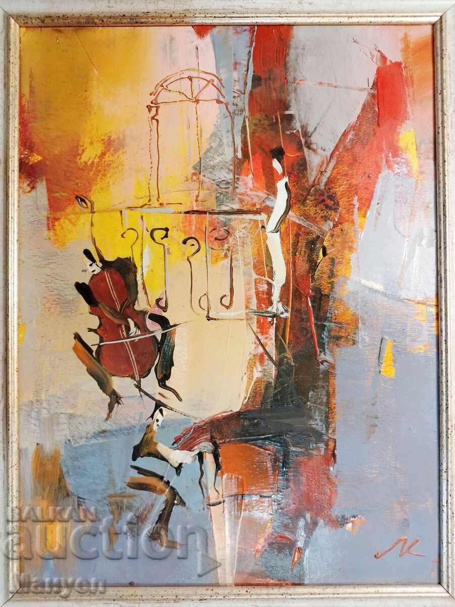 Painting by Lyubomir Kolarov with price 280.00 BGN | € 143.16