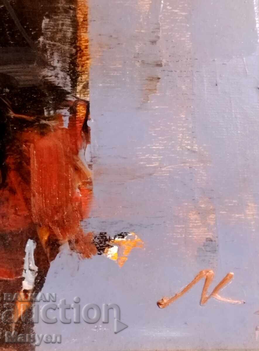 Auction  Painting by Lyubomir Kolarov