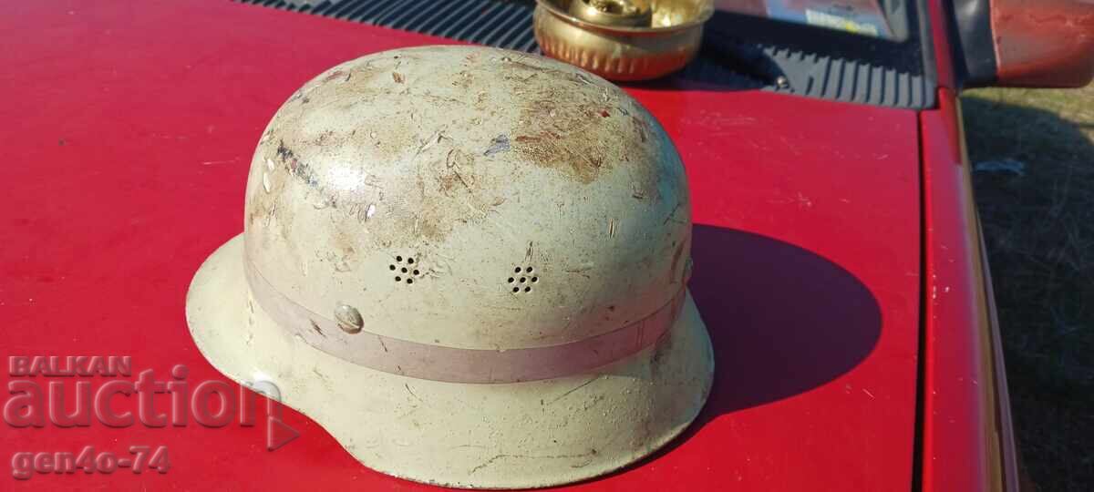 Auction  Aluminum Firefighter Helmet M42 Phosphorescent