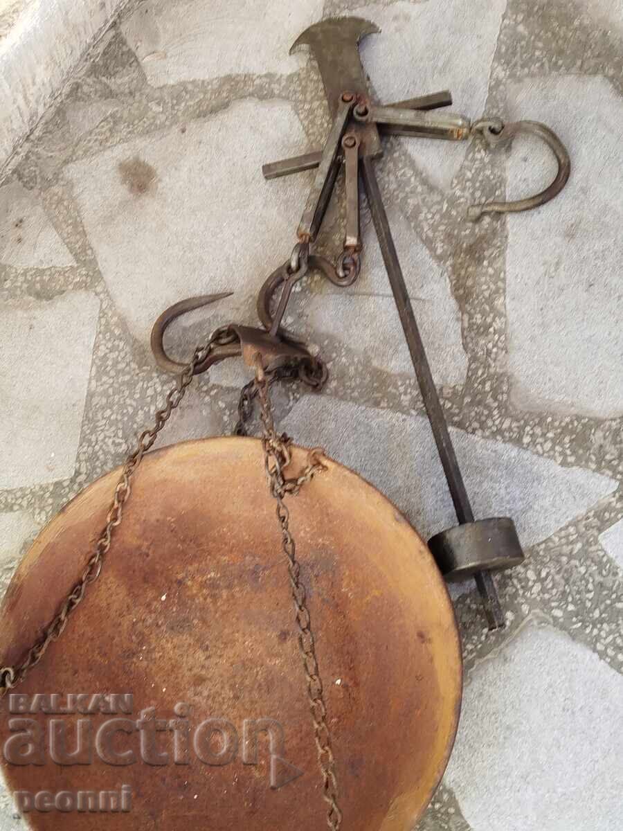 Old counter with scales, year 1938 - 6