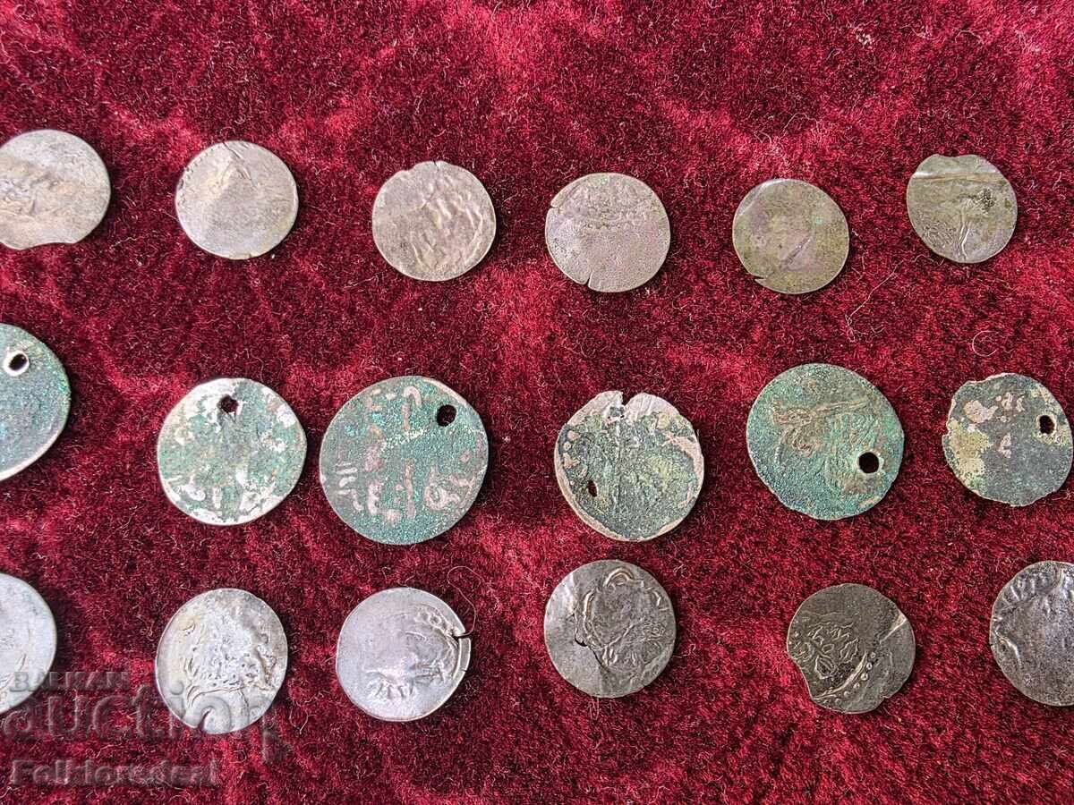 Δημοπρασία Οθωμανικά αρχαία νομίσματα, ακτσέδες, για λαϊκά κοσμήματα