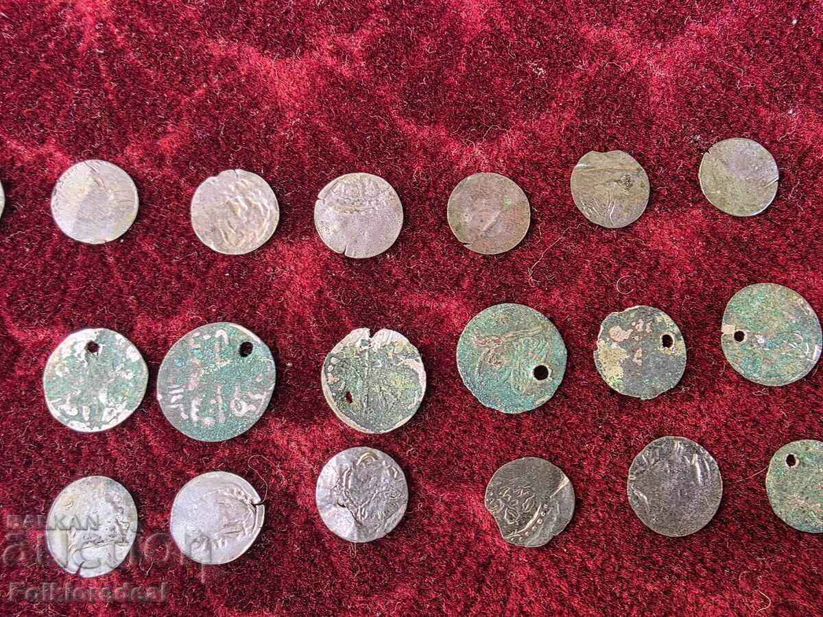Οθωμανικά αρχαία νομίσματα, ακτσέδες, για λαϊκά κοσμήματα - 7