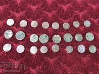 Ottoman antique coins, akches, for folk jewelry