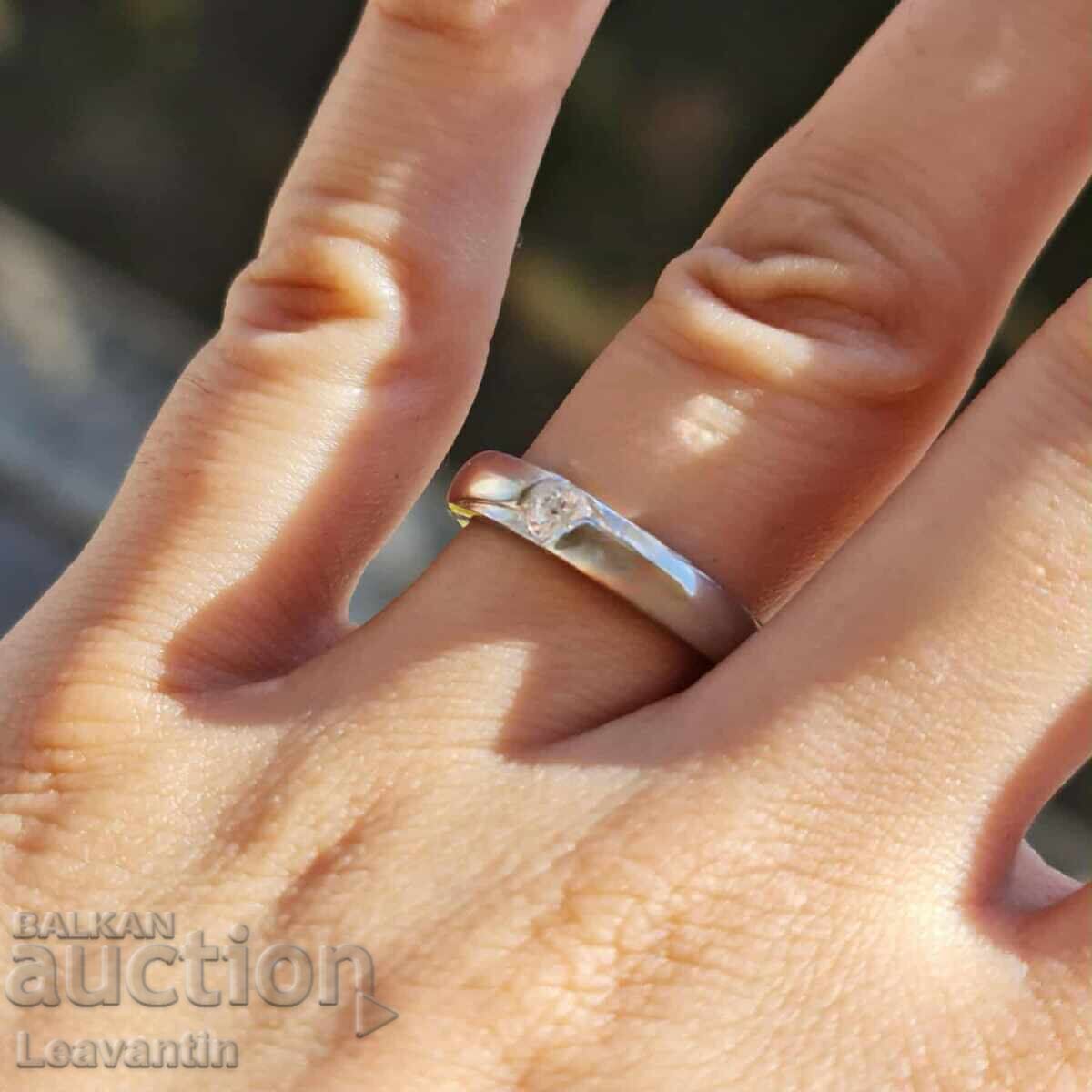 Παράδοση Ασημένιο δαχτυλίδι με ζιργκόν Παράδοση Ασημένιο δαχτυλίδι με ζιργκόν