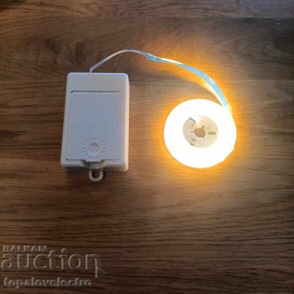 Комплект от 3 COB LED ленти 1 м, 2700K топла светлина - 5 Комплект от 3 COB LED ленти 1 м, 2700K топла светлина - 5