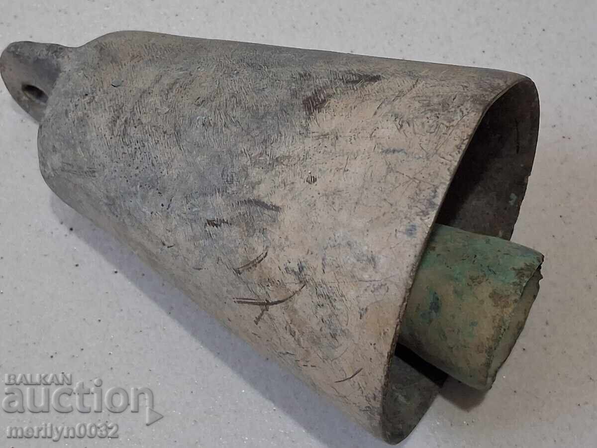 Veche clopotniță otomană de bronz, clopot, clopoțel - 7