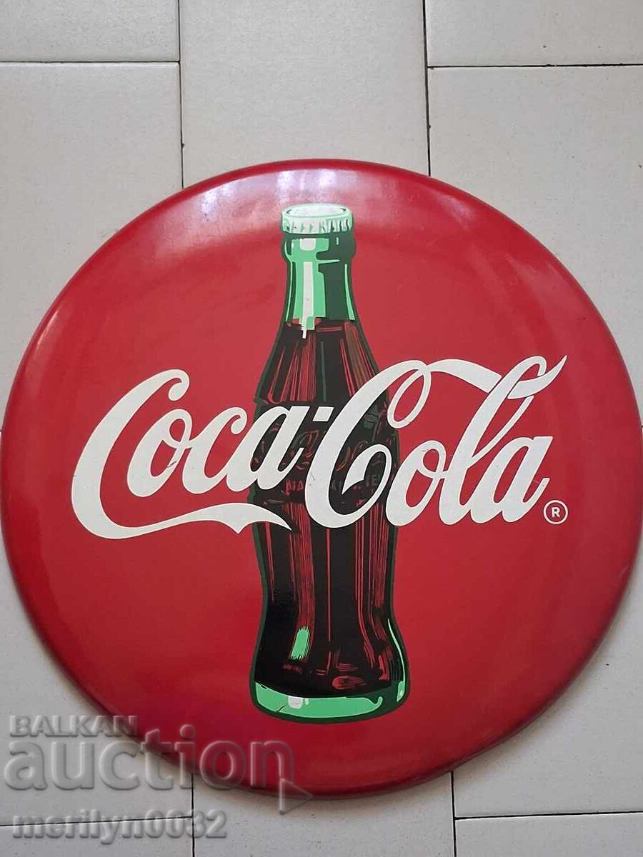Advertising sign "COCA-COLA" shape and dimensions of a road sign with price 67.00 BGN | € 34.26