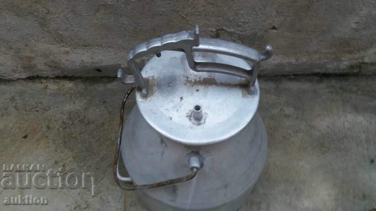 EXCELLENT MILK CAN - 20 LITERS - ALUMINUM WITH LID with price 49.99 BGN | € 25.56