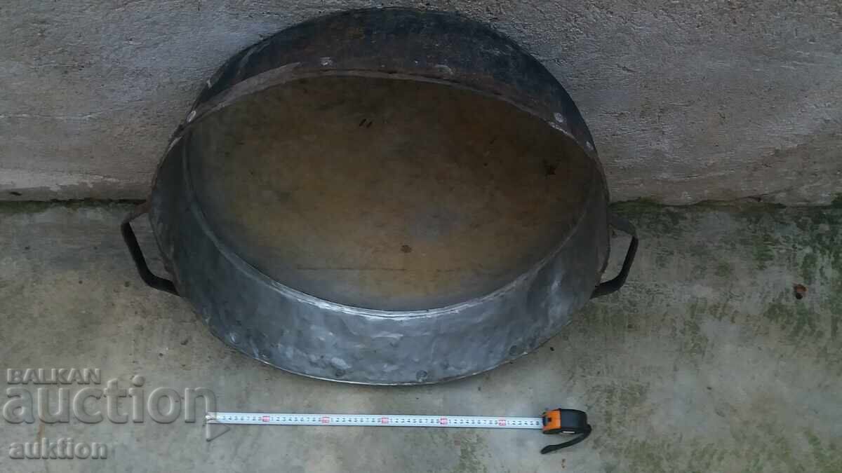 Παράδοση ΠΑΛΙΟ ΜΕΓΑΛΟ ΤΑΨΙ ΓΙΑ ΛΟΥΤΕΝΙΤΣΑ, ΑΡΝΙ ΚΑΙ ΑΛΛΑ - ΣΙΔΕΡΕΝΙΟ