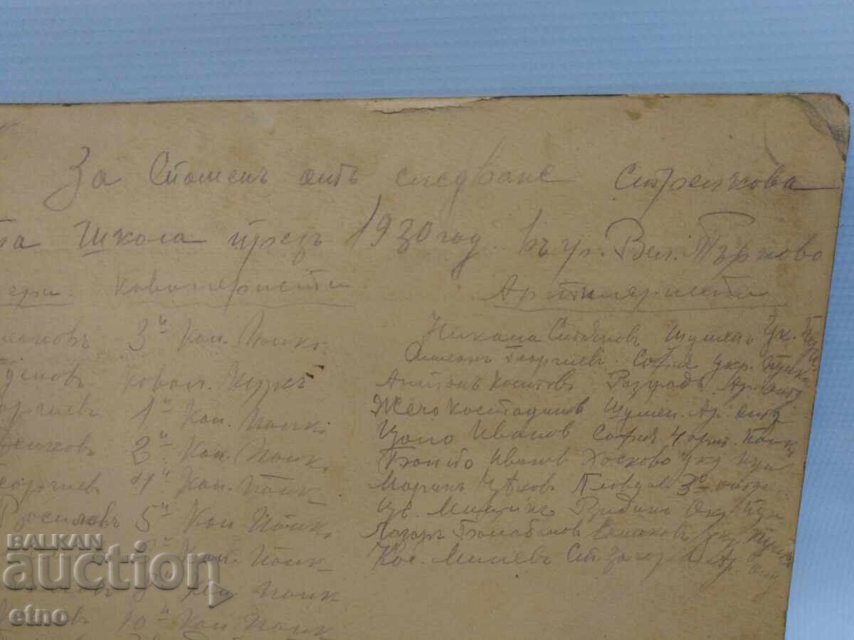 1930 Γ. ΜΕΛΙΚΟ ΤΥΡΝΟΒΟ, ΒΑΣΙΛΙΚΗ ΦΩΤΟΓΡΑΦΙΑ ΣΕ ΧΑΡΤΟΝΙ, ΙΠΠΕΙΣ, ΣΠΑΘΙ - 5
