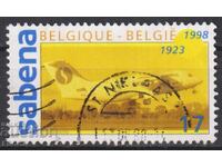 Клеймована марка Самолет 1998 от Белгия