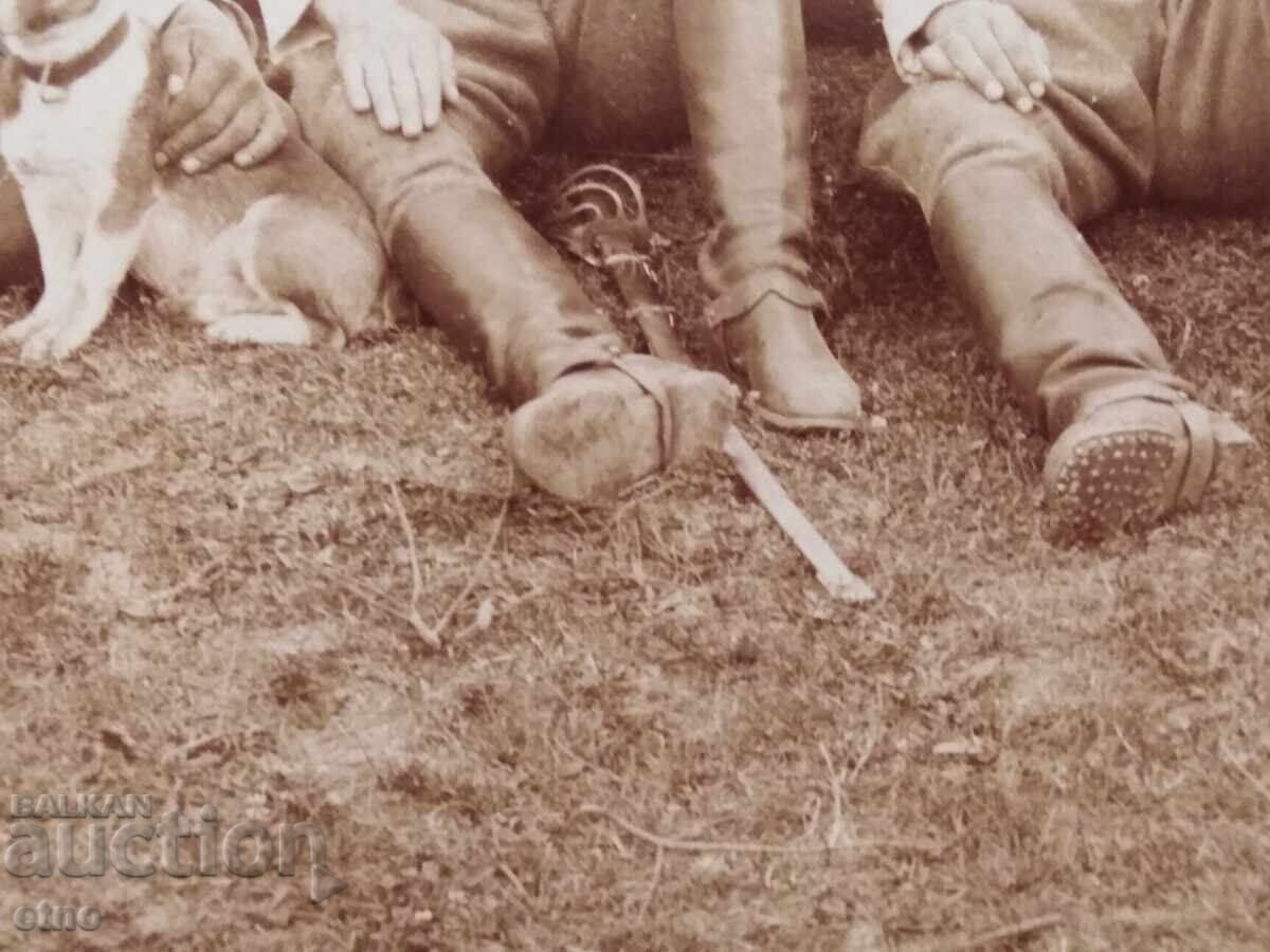 Auction  1923 G. Mina Pernik, ROYAL PHOTO CARD 5th Cavalry Regiment