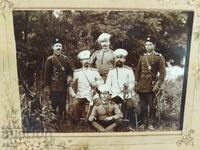 КНЯЖЕСТВО БЪЛГАРИЯ,СТРАЖАРИ,ОКОЛИЙСКИ НАЧАЛНИК,УНИФОРМА,САБЯ