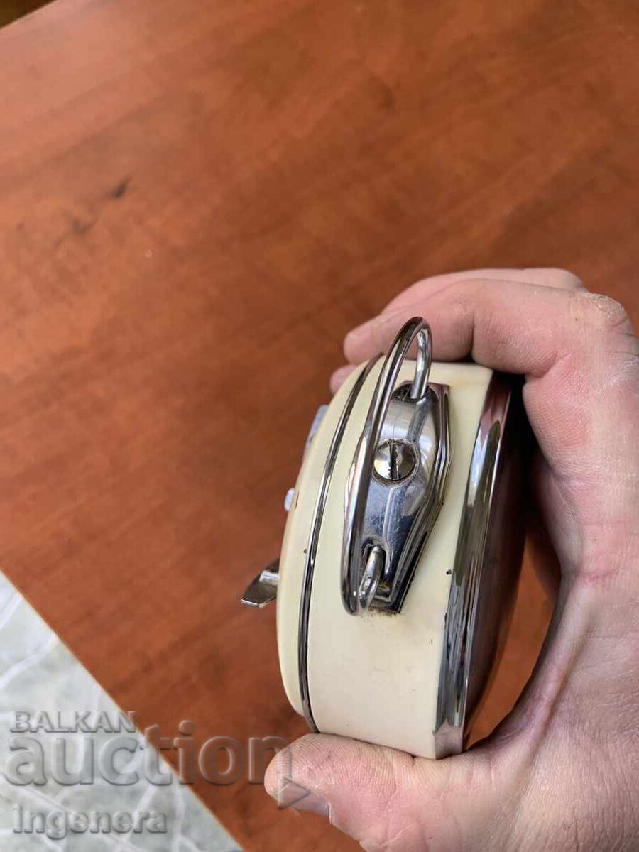 TABLE CLOCK ALARM CLOCK MECHANICAL WORKS RINGS - 5