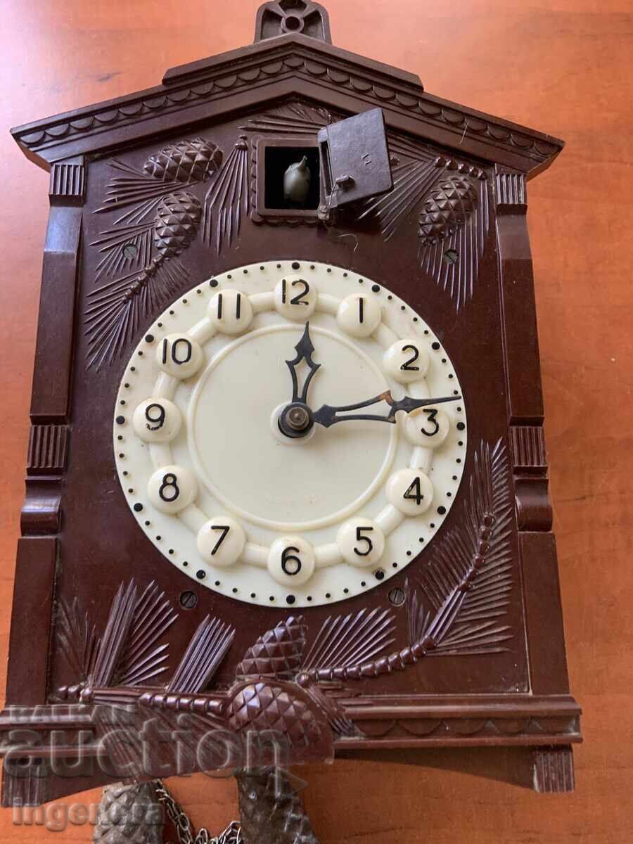 Wall clock cuckoo weight with price 59.00 BGN | € 30.17