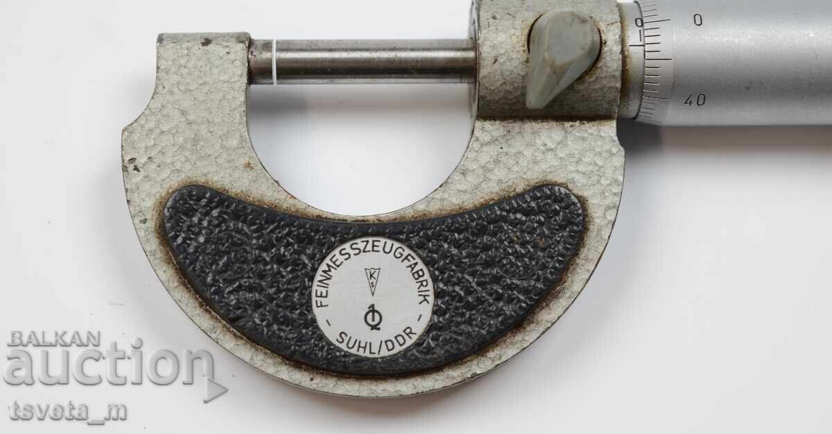 Delivery of Micrometer 0.01mm / 0 - 25mm - GDR DDR