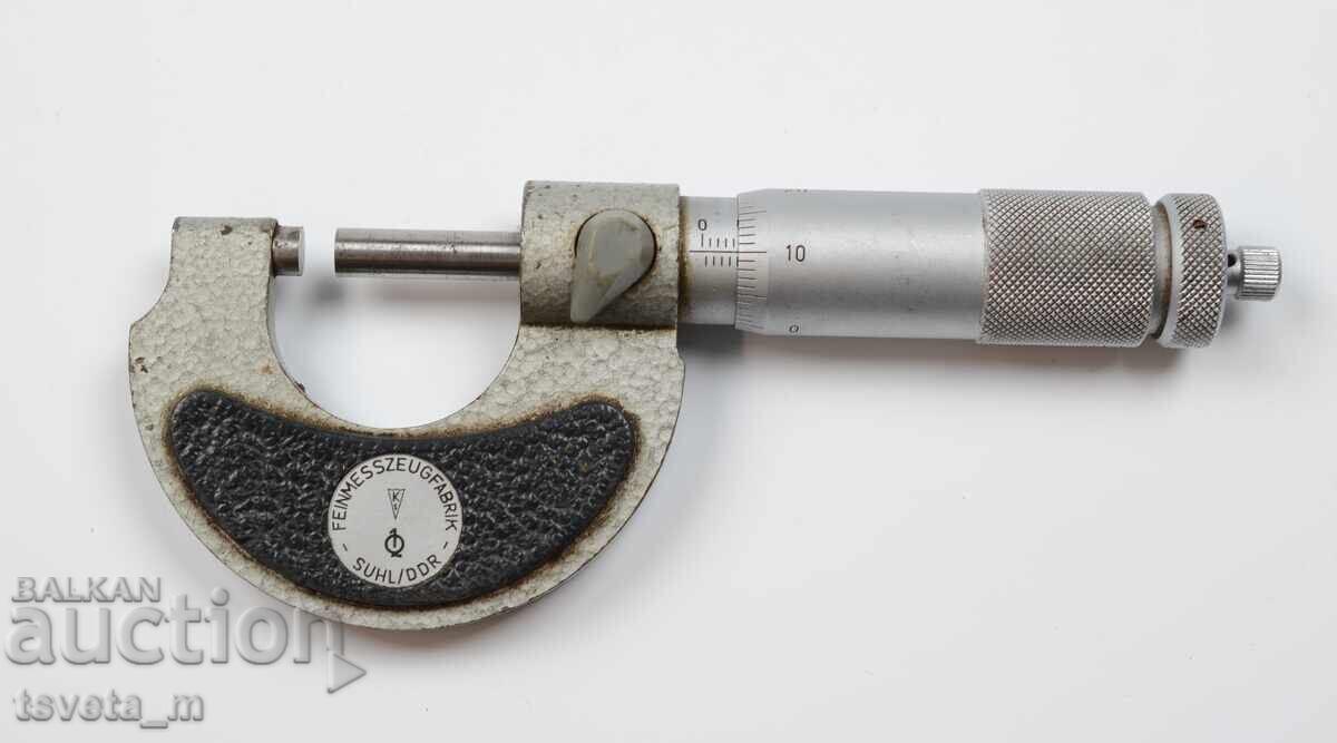 Micrometer 0.01mm / 0 - 25mm - GDR DDR - 5