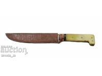 Αρχαίο μεγάλο μαχαίρι με θήκη