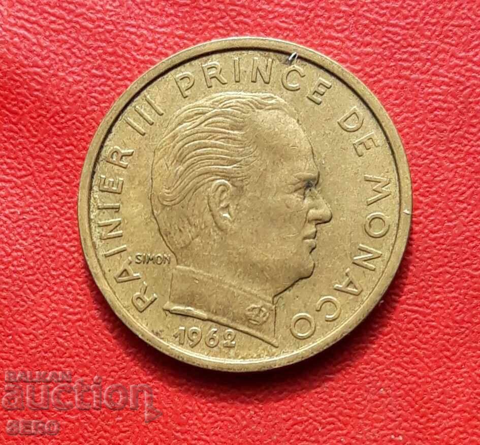 Monaco - 10 Centimes 1962 - Rare with price 3.01 BGN | € 1.54 Monaco - 10 Centimes 1962 - Rare with price 3.01 BGN | € 1.54