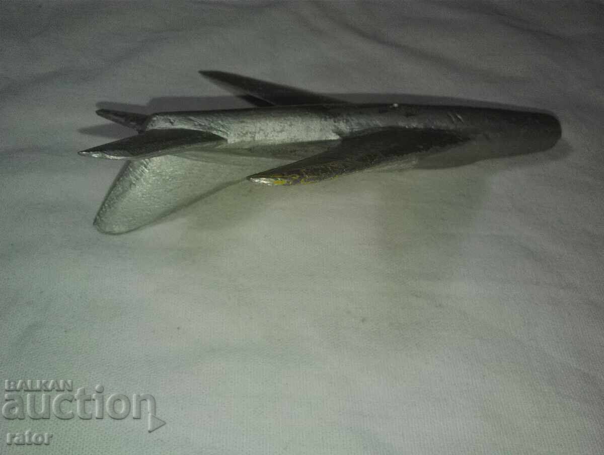 Foarte vechi avion metalic, avion - 5