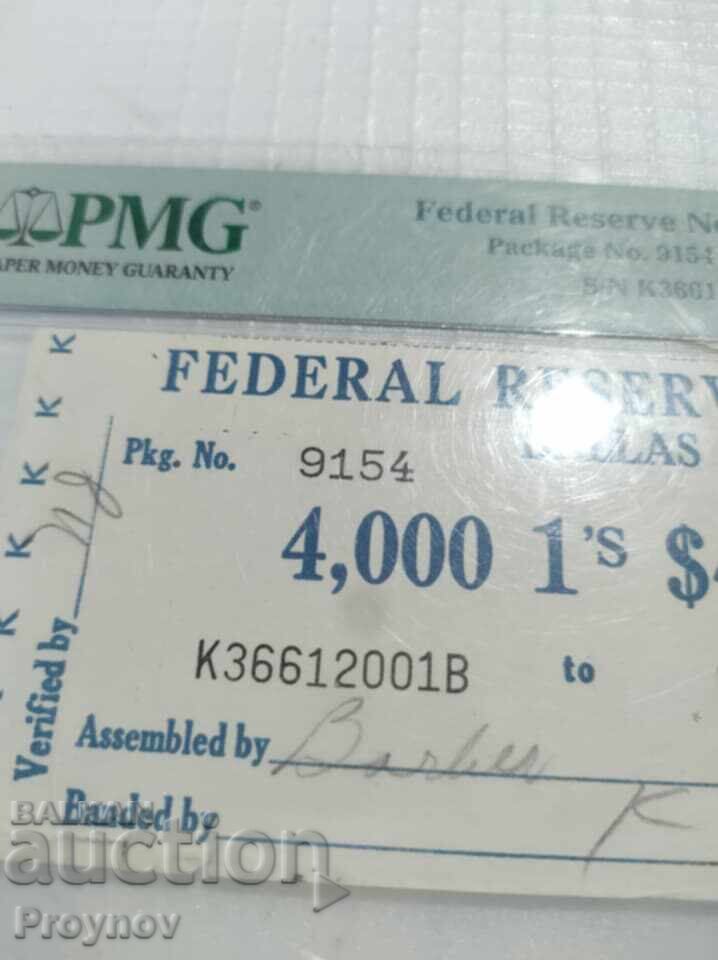 Certified Federal Reserve Note from 1963 Certified Federal Reserve Note from 1963