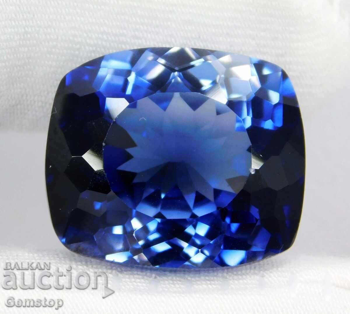 Παράδοση ΒΖΤ! 29.30 ct φυσικό ζαφείρι cushion πιστοποιημένο. VGTL από 1€! Παράδοση ΒΖΤ! 29.30 ct φυσικό ζαφείρι cushion πιστοποιημένο. VGTL από 1€!